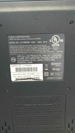 Control Emerson Tv Modelo Lc320em1 32 Lc190em2 - comprar en línea