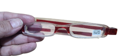 Imagen de gafas de lectura plegables para hombre y mujer, gafas de lectura portátiles con rotación