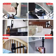 Soporte Para Teléfono Para Automóvil Espejo Soporte Para Tel - tienda en línea