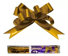 Moño Celomagico Gigante Oro 10 Piezas - comprar en línea