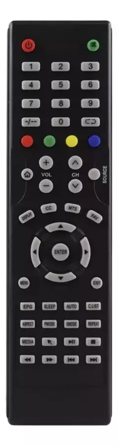 Control Compatible Con Ghia G43dfhds8 Smart Tv Directo