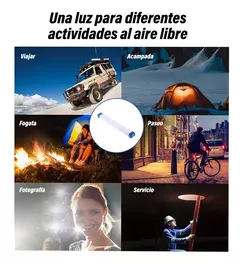 Lampara Recargable Portátil Led Luces De Emergencia 32cm en internet