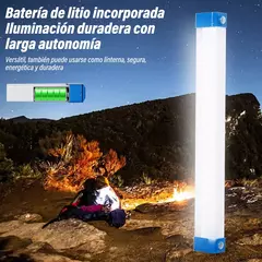 Lampara Recargable Portátil Led Luces De Emergencia 32cm - comprar en línea
