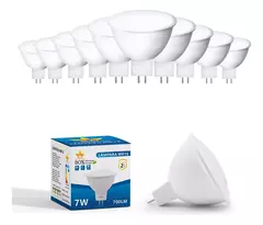Ilv Foco Led Mr16 Dimeable 7w Blanco 700 Lumens Lampara 10pz - SAAVEDRA NOVEDADES