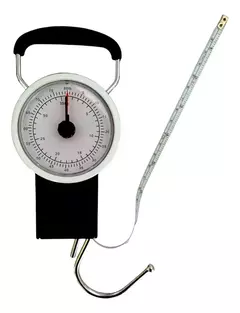 Bascula Portátil Para Equipaje 35kg Con Flexómetro 1m