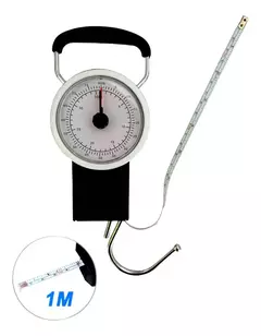 Bascula Portátil Para Equipaje 35kg Con Flexómetro 1m - comprar en línea