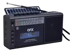 Radio Grabadora Casette J-200bt Usb,sd,radio,bt, Solar Qfx - comprar en línea
