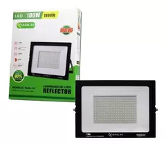 Reflector Led 100w 1000w Watts Alto Brillo Y Potencia Ip65 Color de la carcasa Negro - tienda en línea