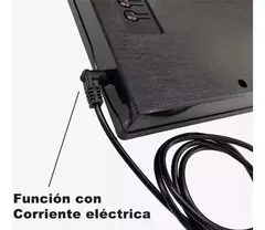 Reloj Digital Pared Led Fecha Temperatura 36cmx15cm