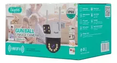Cámara De Seguridad Para Exteriores Con Wi Fi Y 2 Antenas Color Blanco 021 - comprar en línea