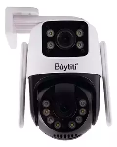 Cámara De Seguridad Para Exteriores Con Wi Fi Y 2 Antenas Color Blanco 021