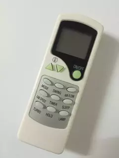 Control Gamac Minisplit modelo Egam242h Zh/lw-03