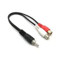 1 Rca Macho A 2 Rca Hembra Divisor De Audio Estéreo #51 en internet
