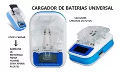 Multicargador Universal Pila Batería Celular Usb Pantalla