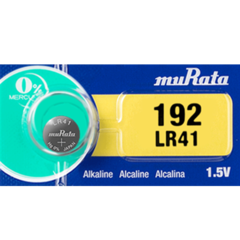 Pila Murata Litio Tamaño Lr41 (192) Batería Alcalina De 1,5 - comprar en línea