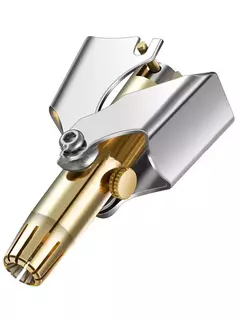 Limpiador de pelo de nariz para hombres y mujeres, afeitadora mecánica Manual de acero inoxidable, - comprar en línea