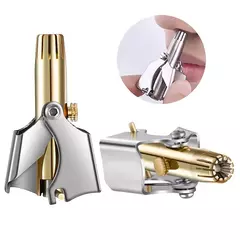 Limpiador de pelo de nariz para hombres y mujeres, afeitadora mecánica Manual de acero inoxidable, en internet