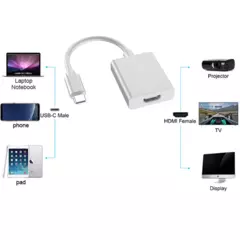 Adaptador tipo C a HDMI Hub USB C USB-C a hembra 4K 3.1 para Macbooks Samsung - comprar en línea