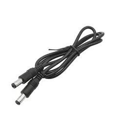 Cable De Alimentación De Cc Negro, 1 Pieza, 5.5mm X 2.1mm - tienda en línea