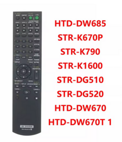 Control Compatible Sony Rm-aau019 Teatro Str-ks2300 Receiver en internet