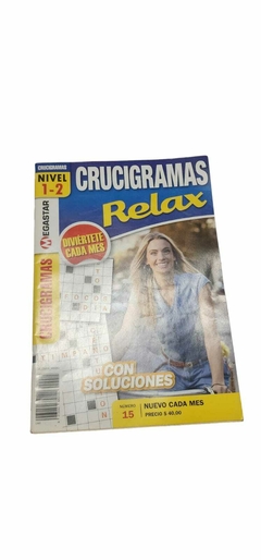 Revistas De Pasatiempos Cruzadas Y Crucigramas - comprar en línea