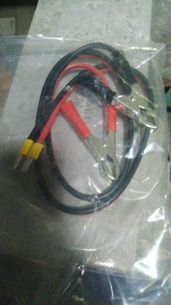 Cable Para Inversor De Corriente 1 Metro Pinzas ,caimanes - comprar en línea