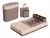 Kit Pia 3 Peças Flat Com Dispenser Escorredor E Lixeira - comprar online