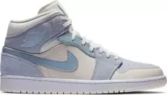 AIR JORDAN 1 MID ' MIXED TEXTURES BLUE '
