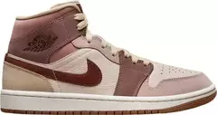 TÊNIS AIR JORDAN 1 MID SE DARK MONY SMOKY MAUVE
