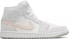 TÊNIS NIKE AIR JORDAN 1 MID SE LIGHT IRON ORE