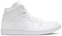 AIR JORDAN 1 RETRO MID ' TRIPLE WHITE '