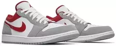 AIR JORDAN 1 LOW ' LIGHT SMOKE GREY GYM RED ' - comprar online