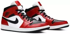 AIR JORDAN 1 MID ' CHICAGO BLACK TOE ' - comprar online