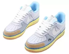 TÊNIS NIKE AIR FORCE 1 PREMIUM BLUE POT COOKIES - comprar online