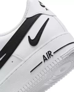 TÊNIS NIKE AIR FORCE 1 '07 ' CUT OUT SWOOSH - WHITE BLACK ' - comprar online