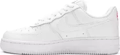 NIKE AIR FORCE 1 '07 ESSENTIAL 'SUMMIT WHITE SOLAR RED' na internet