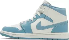AIR JORDAN 1 MID UNIVERSITY BLUE na internet