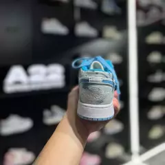 AIR JORDAN 1 LOW GS WASHED DENIM - Cozy Store