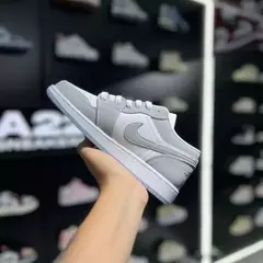 AIR JORDAN 1 LOW WOLF GREY - Cozy Store