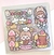 Kit 100 cartelas de adesivos decorados