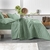 Jogo de Cama Queen 4 Peças Altenburg Acetinado Slim Verde - Casaviva | Aconchego e Beleza para sua Casa