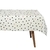 Toalha de Mesa Quadrada 4 Lugares Limpa Fácil Döhler Menu