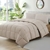 Edredom Casal Toque de Pluma 220 x 240 cm Ecopluma Camesa Bege Premium - loja online