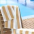 Toalha de Banho e Praia Gigante Acqua Resort 86x160cm Camesa Bege - loja online