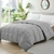 Edredom Queen Toque de Pluma 240 x 260 cm Ecopluma Camesa Cinza Premium - comprar online