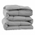 Edredom Queen Toque de Pluma 240 x 260 cm Ecopluma Camesa Cinza Premium - loja online