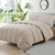 Edredom Casal Toque de Pluma 220 x 240 cm Ecopluma Camesa Bege Premium - comprar online