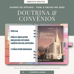 Diário de Estudo Semanal Doutrina e Convênios 2025 (Versão PDF)
