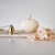 Elegância Marinha: Conjunto de Velas em formato de Concha na internet