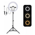 Iluminador Ring Light Led 14 Polegadas BM - L05 36cm Com Tripé Bmax - Secret Fast Shop